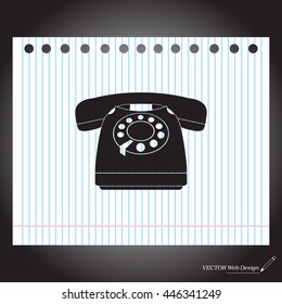 old phone icon