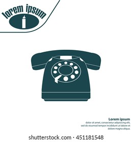 old phone icon