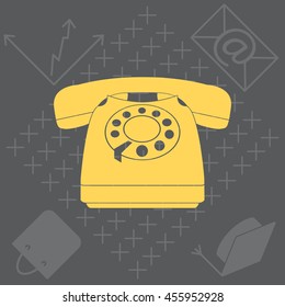 old phone icon