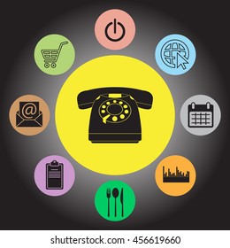 old phone icon