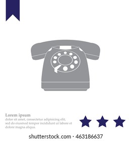 old phone icon