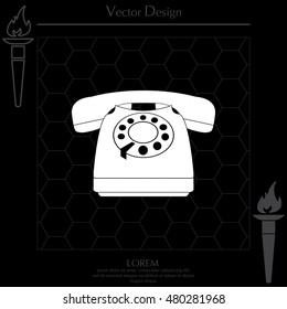 old phone icon