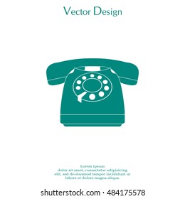 old phone icon