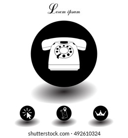 old phone icon
