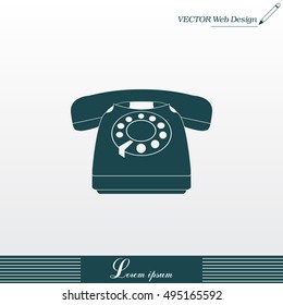 old phone icon