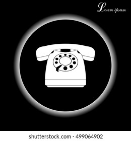 old phone icon