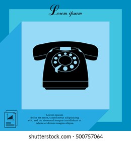 old phone icon