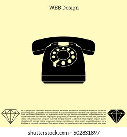 old phone icon