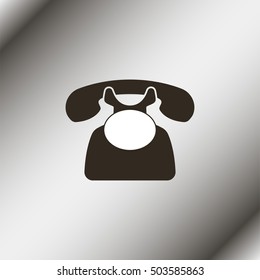 Old phone icon.