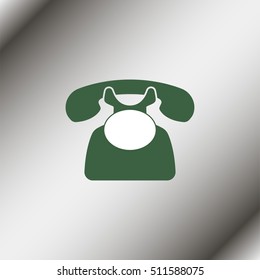 Old phone icon.