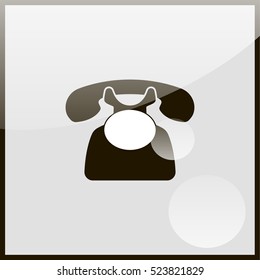 Old phone icon.