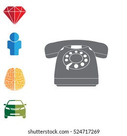 old phone icon