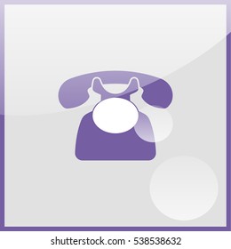 Old phone icon.