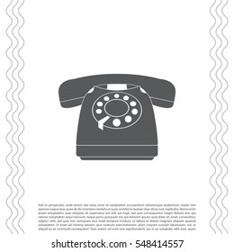 old phone icon