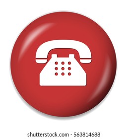 Old Phone Icon Stock Vector Royalty Free Shutterstock