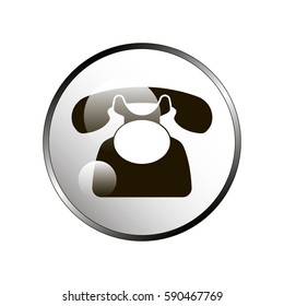Old phone icon.