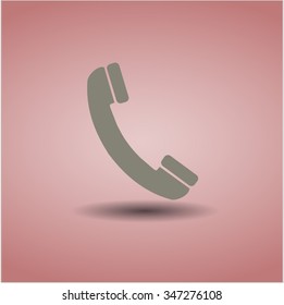 Old Phone icon vector illustration