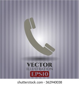 Old Phone Symbol, Vektorgrafik
