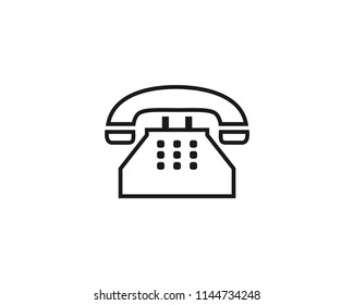Old phone. Retro phone