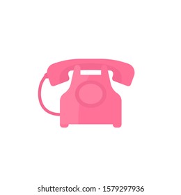 old phone, retro telephone vector