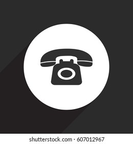 Old phone web icon