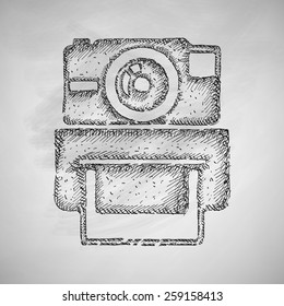 old photo camera icon