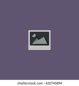 Old photography icon material