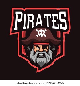 Old Pirates E Sports Logo