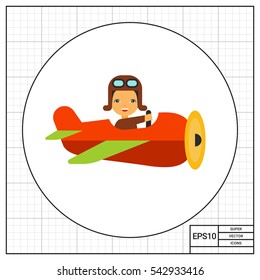 Old Plane Icon