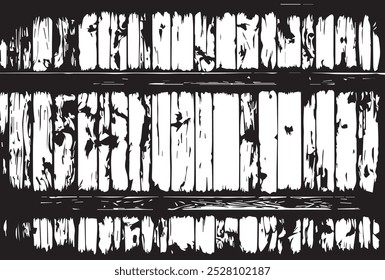 Old plank wooden wall background Grunge. The texture of old wood. Weathered piece of wood.