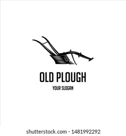 Old Plough Vintage Silhouette Logo 