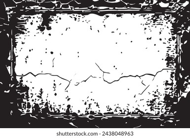 Old poster paper wall grunge texture.