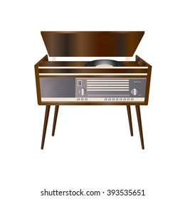 Old radio. 