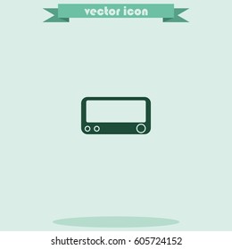 Old radio icon.