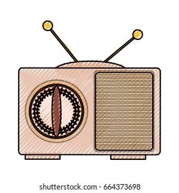 Old radio stereo