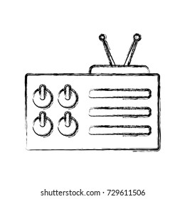 Old radio stereo