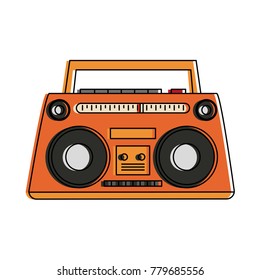 Old radio stereo