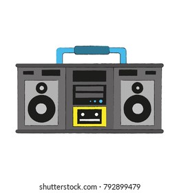 Old radio stereo