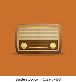 Old Radio Vector Design 1