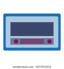 old radio vintage style