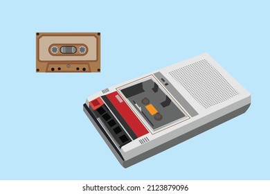 Old Recorder Cassette Nostalgia 90s