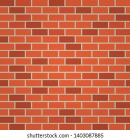 old red brick wall background illustration vector.