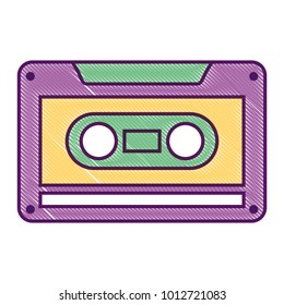 old retro audio tape record listen