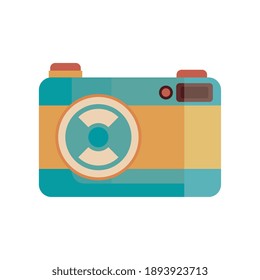 diseño de imagen vectorial de dispositivo de cámara retro antiguo