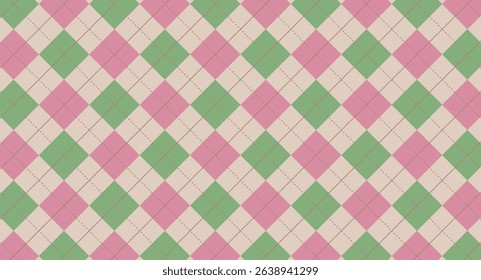 Old retro style pattern background
