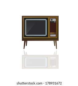 Old, retro tv