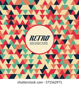 Old retro Vintage style background Design Template,Vector Illustration