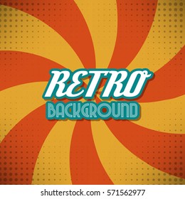 Old retro Vintage style background Design Template,Vector Illustration
