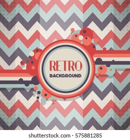 Old retro Vintage style background Design Template,Vector