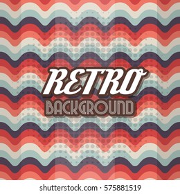 Old retro Vintage style background Design Template Vector Illustration
